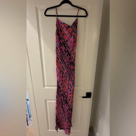 RHODE Multicolor Abstract Pattern Maxi Dress - Picture 1 of 3